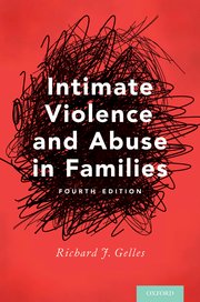Cover for 

Intimate Violence and Abuse in Families






