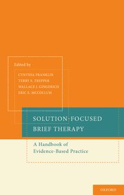 Cover for 

Solution-Focused Brief Therapy






