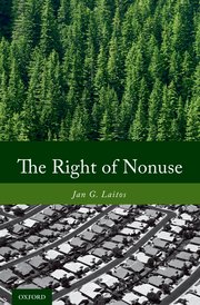 Cover for 

The Right of Nonuse






