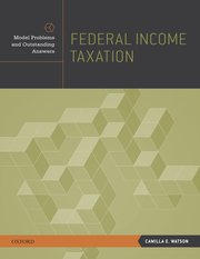 Cover for 

Federal Income Taxation






