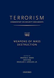 Cover for 

TERRORISM: Commentary on Security Documents: Volume 102






