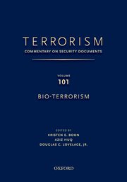 Cover for 

TERRORISM: Commentary on Security Documents, Volume 101






