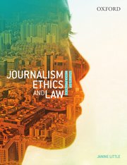 Cover for 

Journalism Ethics and Law






