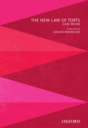 Cover for 

The New Law of Torts Case Book






