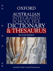 Cover for 

Australian Integrated School File Dictionary & Thesaurus






