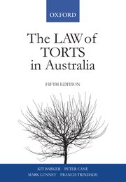 Cover for 

The Law of Torts In Australia






