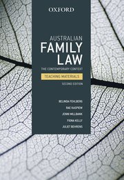 Cover for 

Australian Family Law






