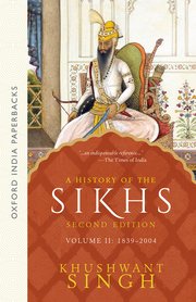 Cover for 

A History of the Sikhs






