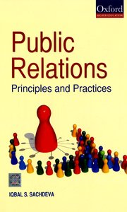 Cover for 

Public Relations Principles and Practices






