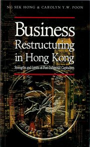 Cover for 

Business Restructuring in Hong Kong






