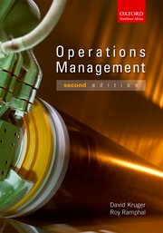 Cover for 

Operations Management






