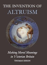 Cover for 

The Invention of Altruism






