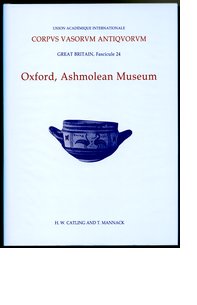 Cover for 

Corpus Vasorum Antiquorum, Great Britain Fascicule 24, Oxford Ashmolean Museum, Fascicule 4







