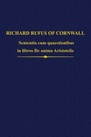 Cover for 

Richard Rufus






