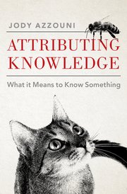 Cover for 

Attributing Knowledge






