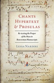 Cover for 

Chants, Hypertext, and Prosulas






