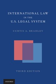 Cover for 

International Law in the US Legal System






