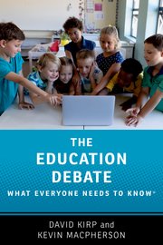 Cover for 

The Education Debate






