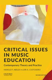 Cover for 

Critical Issues in Music Education






