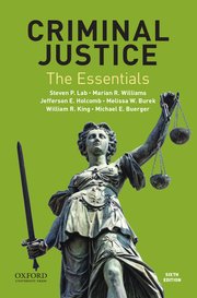 Cover for 

Criminal Justice: The Essentials






