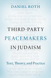 Cover for 

Third-Party Peacemakers in Judaism






