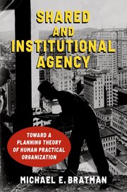 Cover for 

Shared and Institutional Agency






