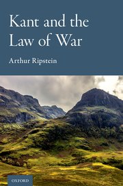 Cover for 

Kant and the Law of War






