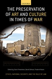 Cover for 

The Preservation of Art and Culture in Times of War






