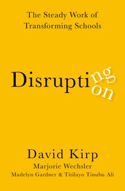 Cover for 

Disrupting Disruption






