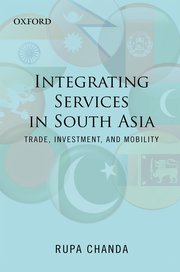 Cover for 

Regional Integration of Services in South Asia






