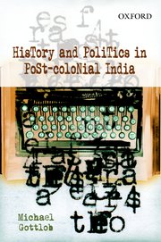 Cover for 

HISTORY AND POLITICS IN POST-COLONIAL INDIA






