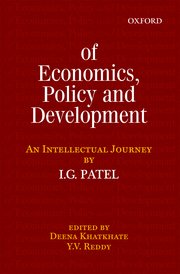 Cover for 

Of Economics, Policy, and Development: An Intellectual Journey






