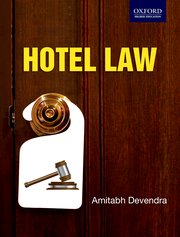 Cover for 

Hotel Law






