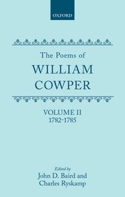 Cover for 

The Poems of William Cowper






