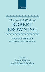 Cover for 

The Poetical Works of Robert Browning






