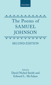 Cover for 

The Poems of Samuel Johnson






