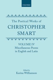 Cover for 

The Poetical Works of Christopher Smart






