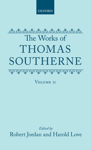 Cover for 

The Works of Thomas Southerne






