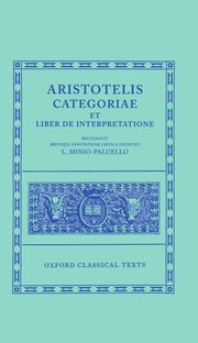 Cover for 

Categoriae et Liber de Interpretatione






