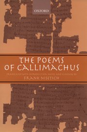 Cover for 

The Poems of Callimachus






