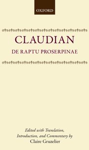 Cover for 

De Raptu Prosperpinae






