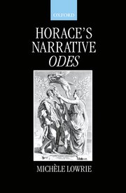 Cover for 

Horaces Narrative Odes






