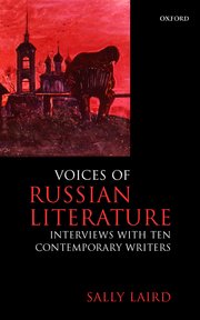 Cover for 

Voices of Russian Literature






