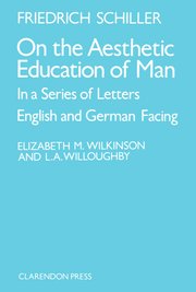 Cover for 

On the Aesthetic Education of Man






