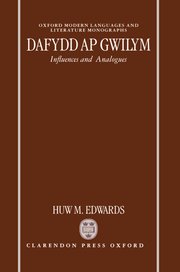 Cover for 

Dafydd ap Gwilym







