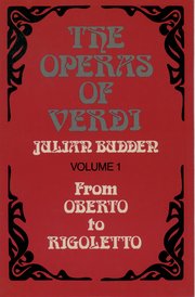Cover for 

The Operas of Verdi






