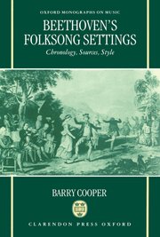 Cover for 

Beethovens Folksong Settings






