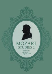 Cover for 

Mozart Studies 2






