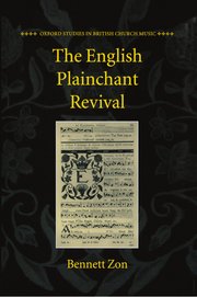 Cover for 

The English Plainchant Revival






