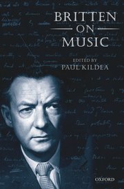Cover for 

Britten on Music






